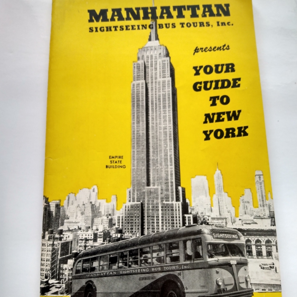 Manhattan Sightseeing Bus Tour - Your Guide to New York Map Guide Sightseeing